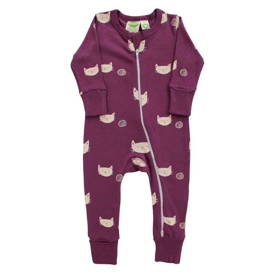 Parade Organic L/S Zip Romper