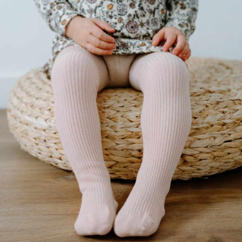 Ribbed Baby Tights