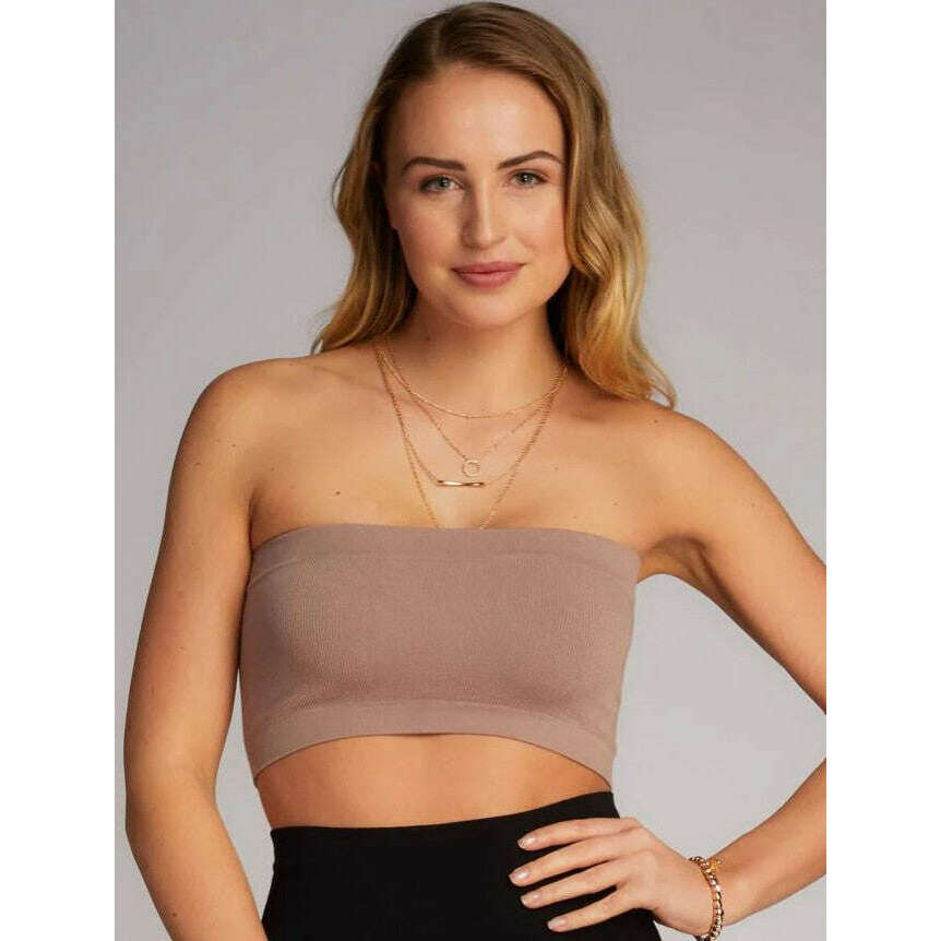 C'est Moi Bamboo Ribbed Bandeau