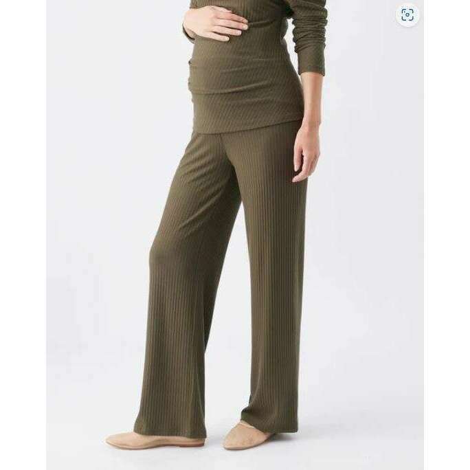 ripe-maternity-cindy-rib-pant-khaki