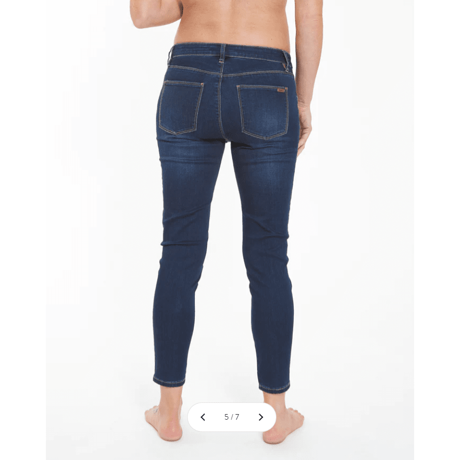 Ripe Isla Ankle Jeggings Size L Indigo Jeans – Bellies In Bloom