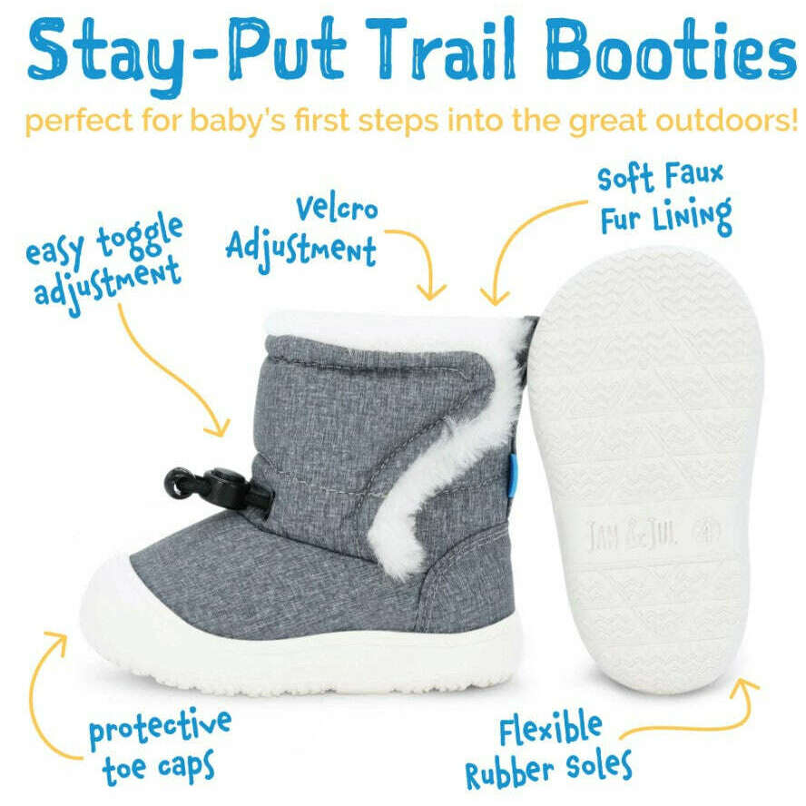 Jan and Jul Stay-Put Trail Boots