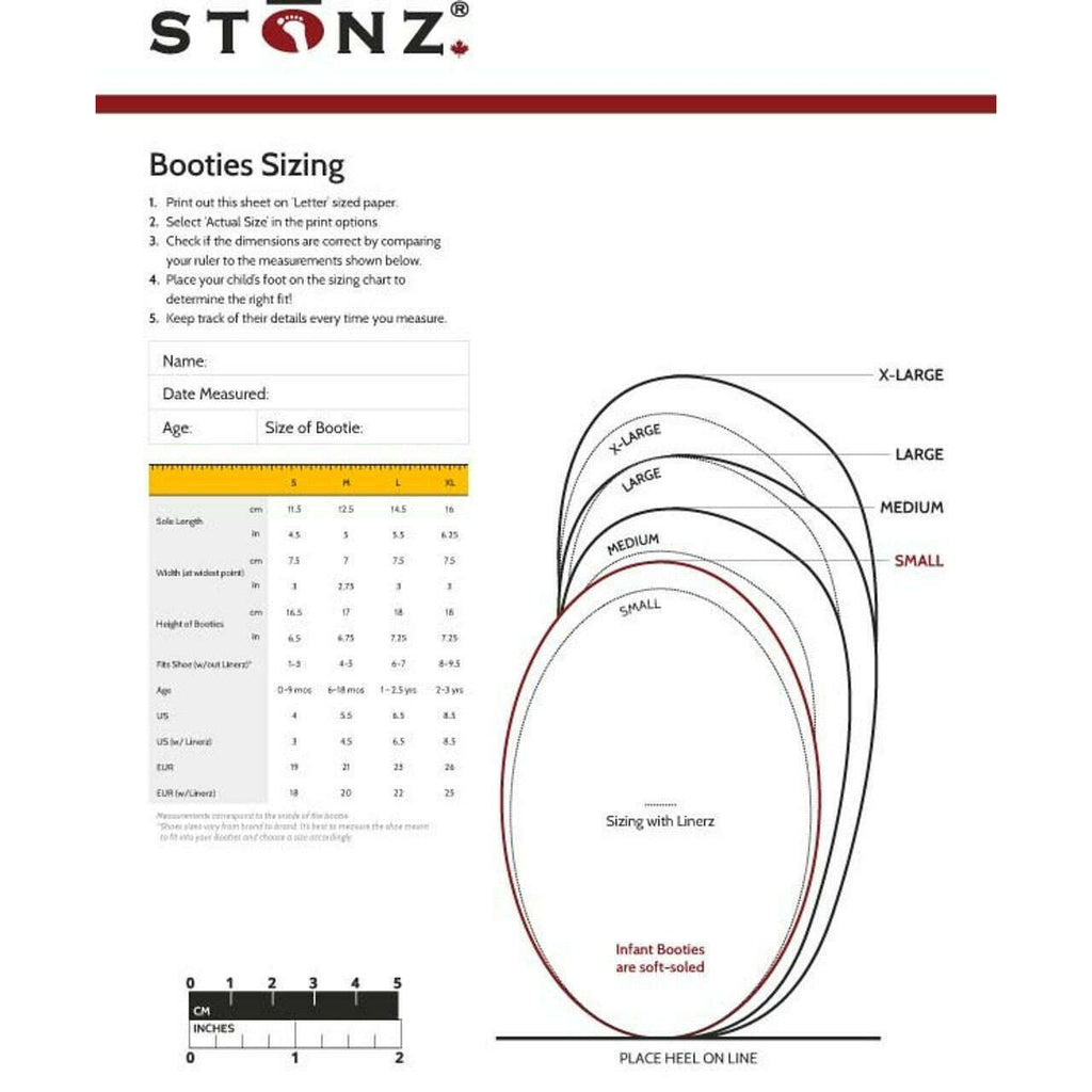 Stonz Toddler Booties