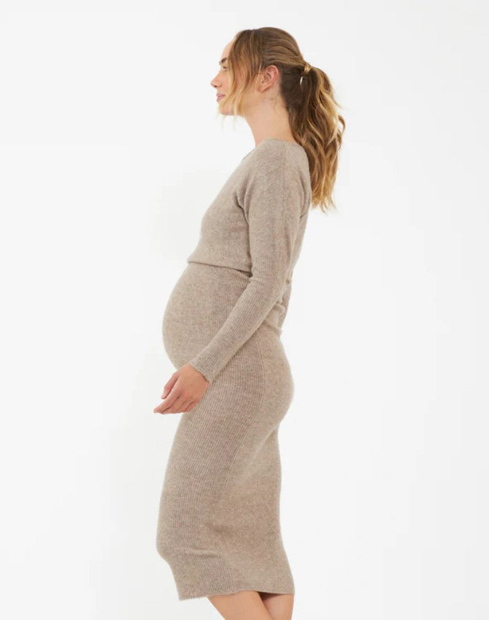 Ripe Tobie Off Shoulder Knit Dress