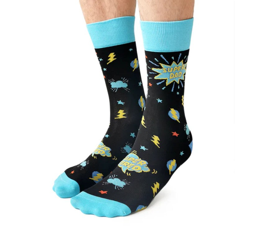 Uptown Sox Super Dad Socks