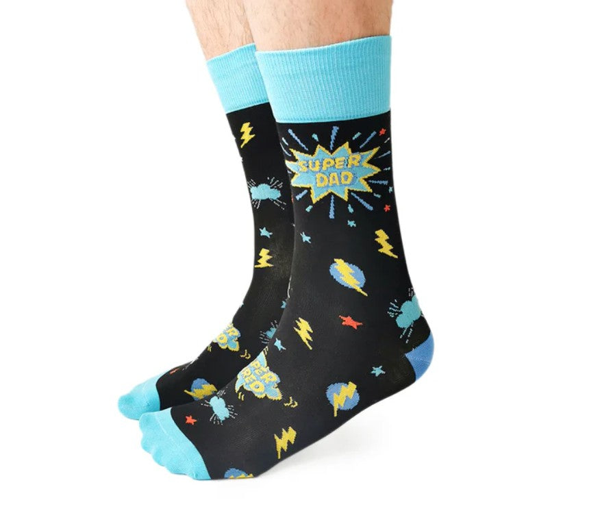 Uptown Sox Super Dad Socks