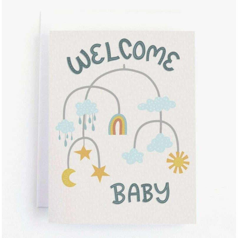 Pedaller Designs Card - Welcome Baby