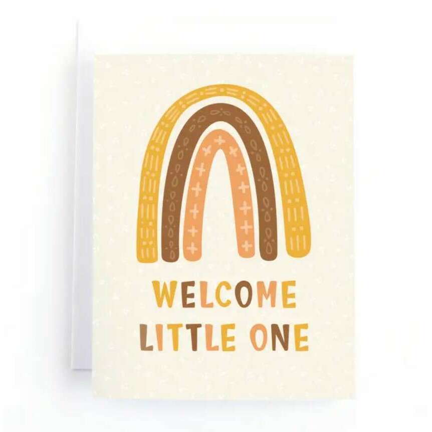 Pedaller Designs Card - Welcome Little One