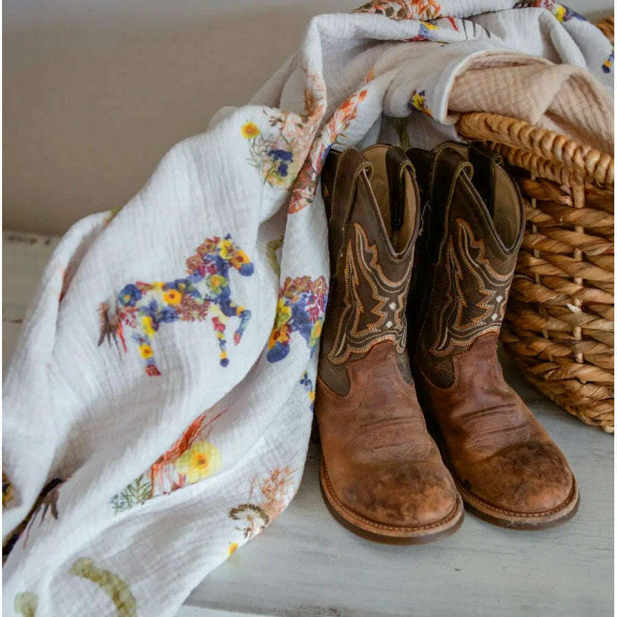 wild-horses-baby-blanket-styled