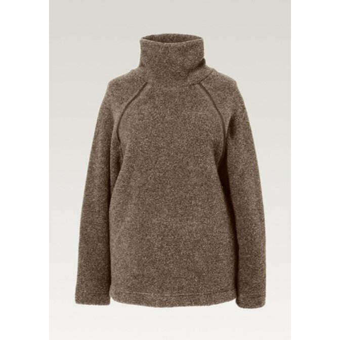 Boob Wool Pile Nursing Sweater