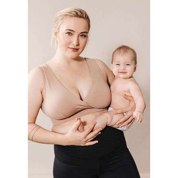 Breastfeeding Baby Full Bust Pregnant Maternity Nursing Bras Padded Bust  Bodices