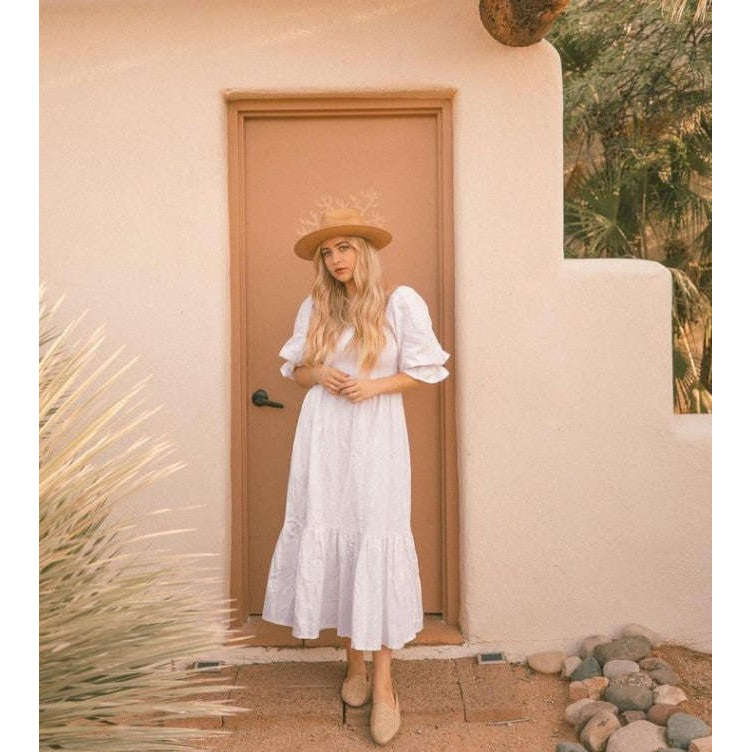 Bali Lane Almeria Linen Midi Dress Bali Lane Almeria Linen Midi Dress