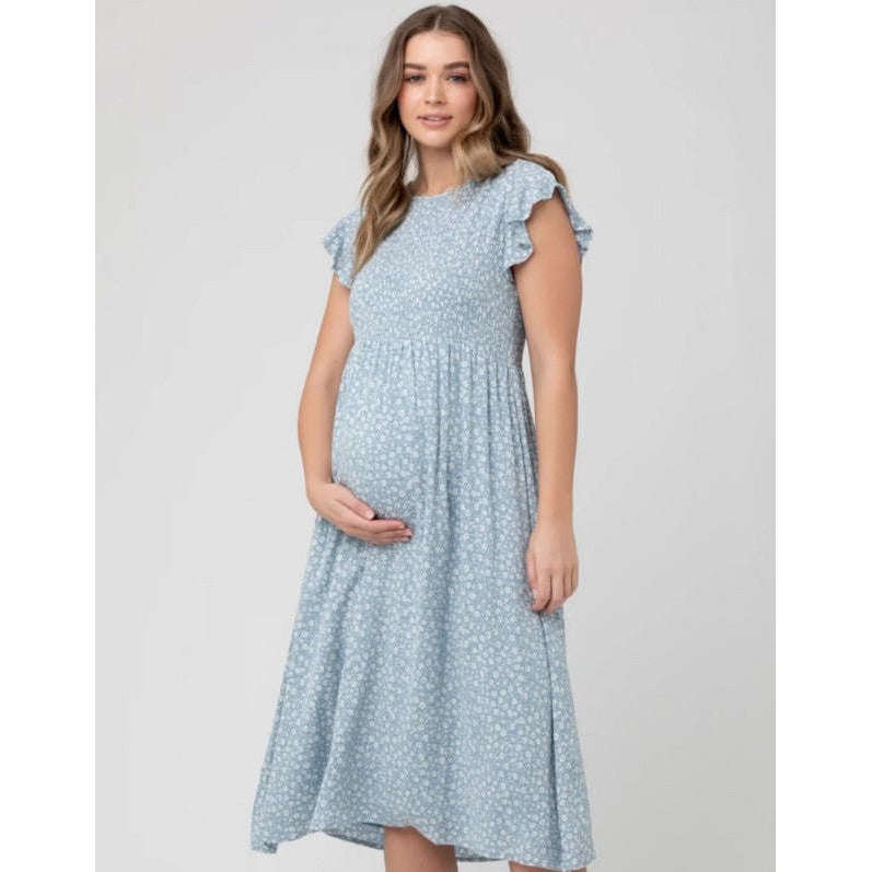 Ripe maternity/nursing dress - M – Fresh Kids Inc.