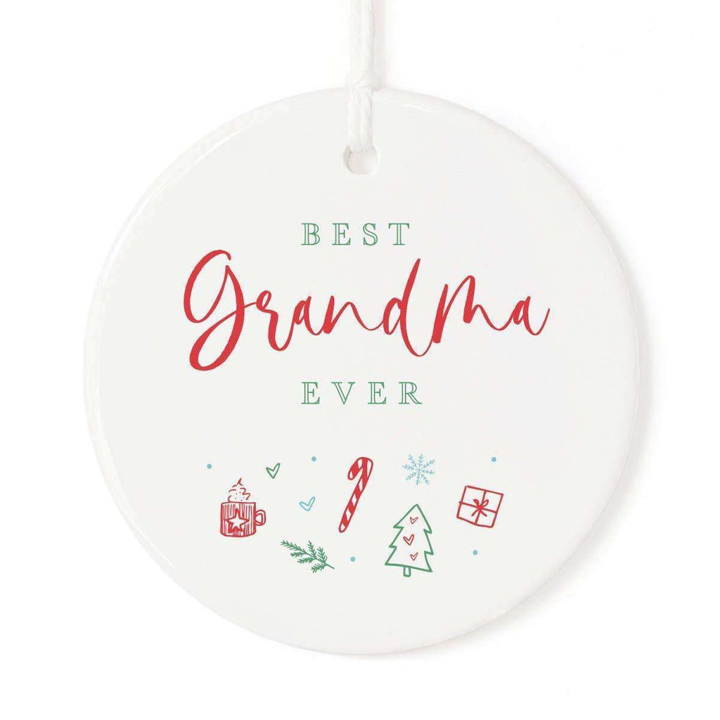 Best Grandma Ever Christmas Ornament