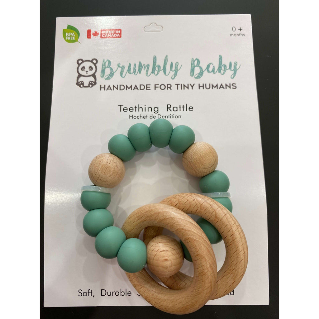 Brumbly Baby Teething Rattle