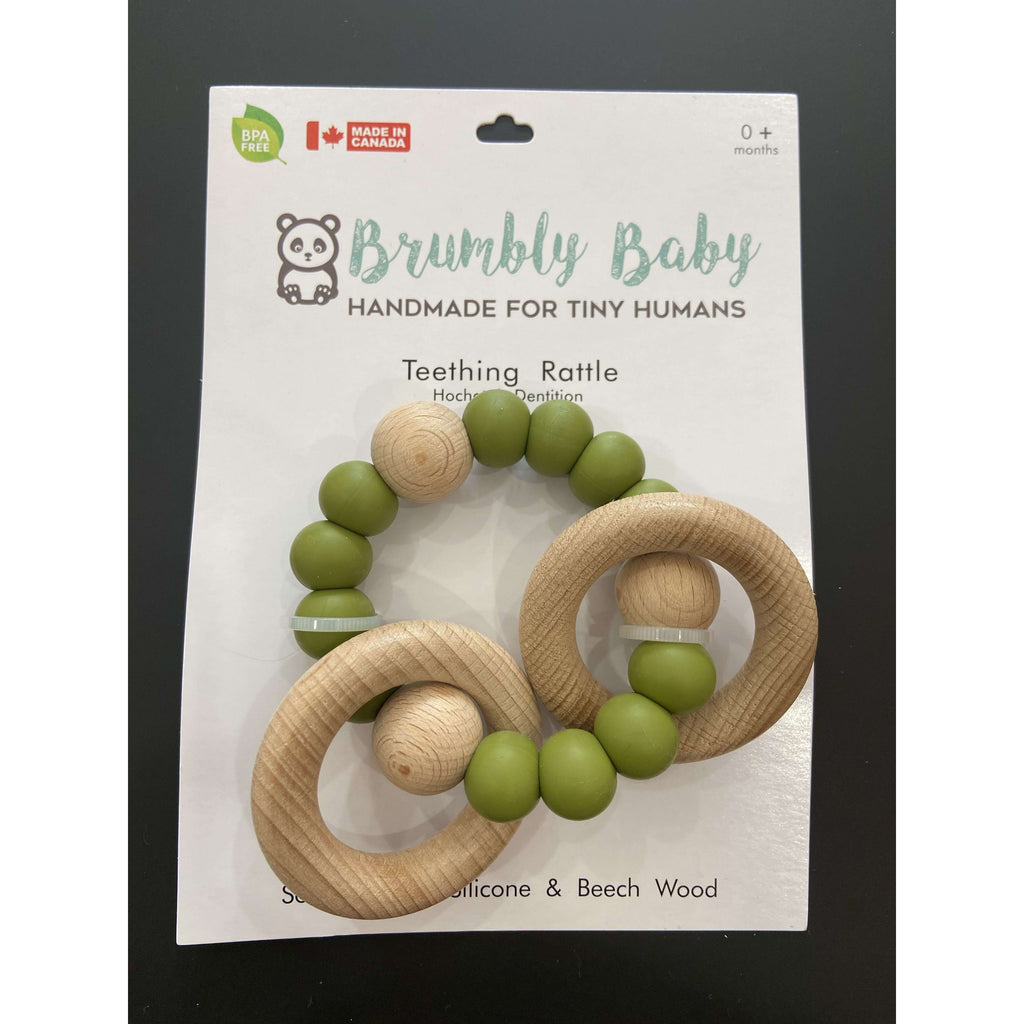 Brumbly Baby Teething Rattle