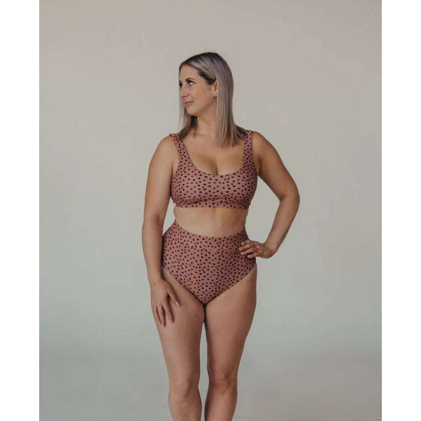 Current Tyed Scoop Neck Bikini Top  Maternity Swimwear – Bellies In Bloom