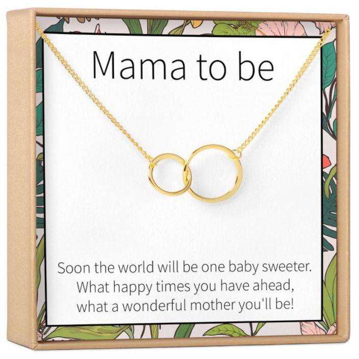 Dear Ava Asymetrical Mama To Be Necklace